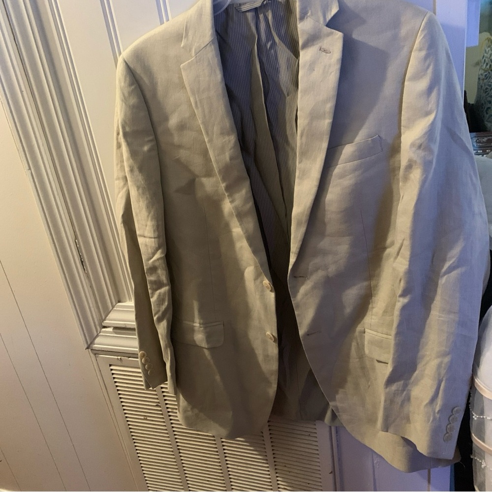 Beige Blazer Jacket - image 1